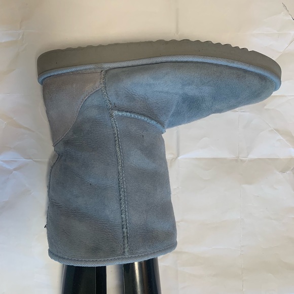 UGG Women’s Classic Short II Light Blue Grey - Picture 7 of 11